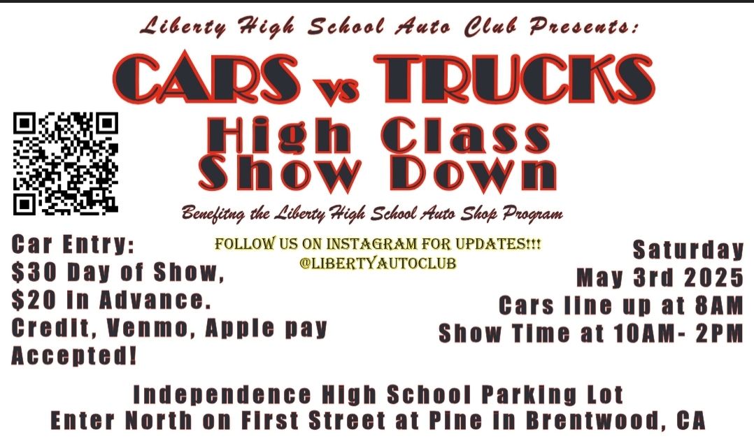 Liberty High School's Cars vs. Trucks High Class Showdown