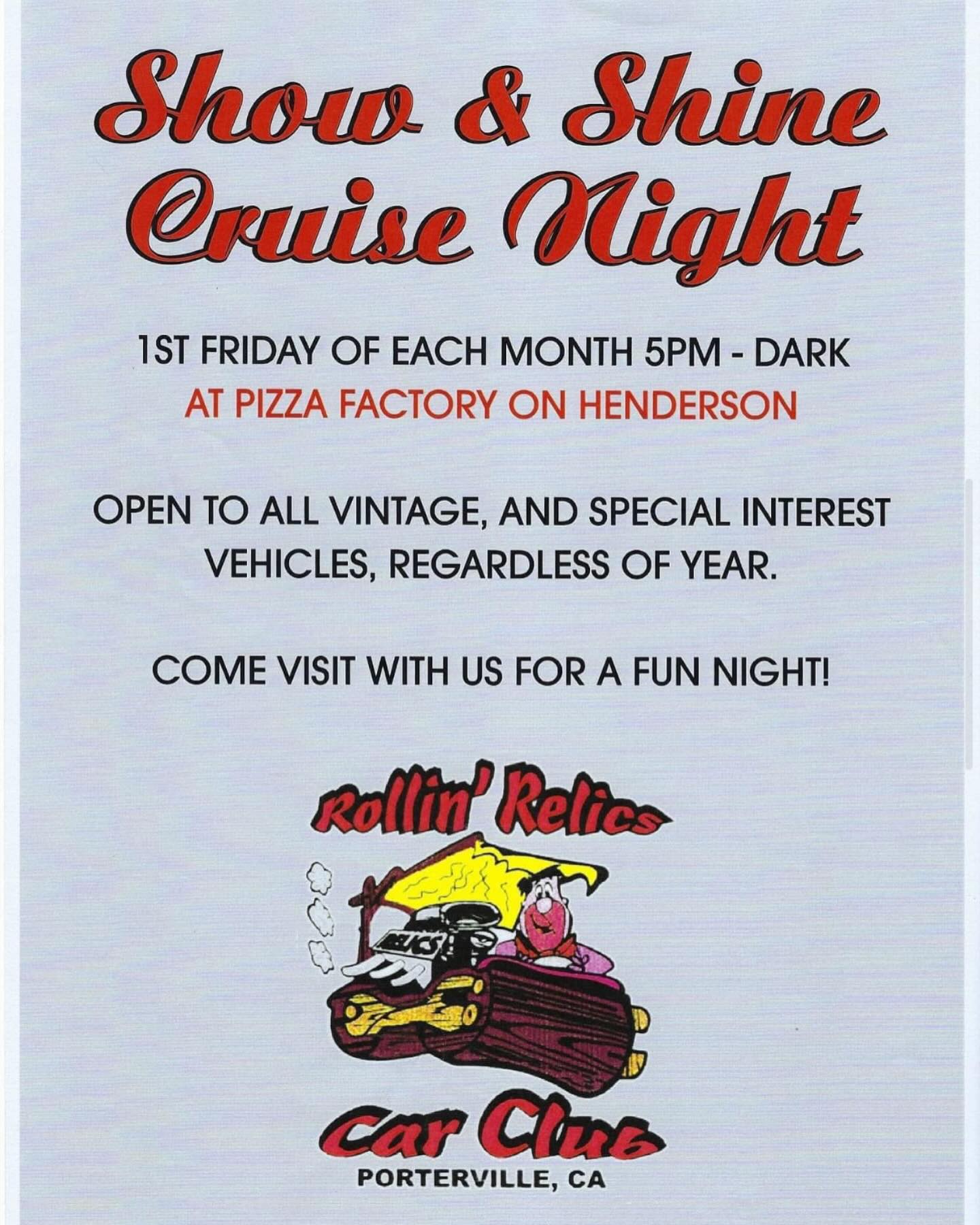 Rollin Relics Cruise Night